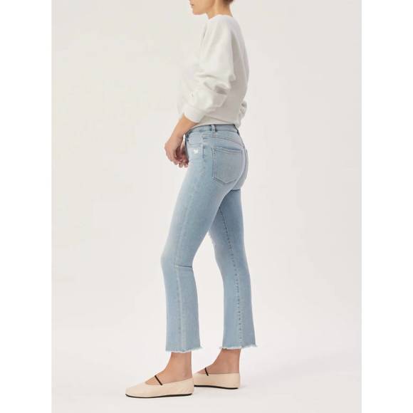 NEW DL1961 - WOMEN'S bridget boot intrasculpt boot jean in breeze distressed - Picture 2 of 3